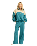 The Billabong Womens Since 73 Sun Joggers in Colonial Blue