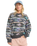 The Billabong Womens High Tides Brooklyn Sweatshirt in Off Black