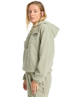 The Billabong Womens Winter Camp Hoodie in Seagrass
