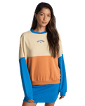 Jump Around Sweatshirt in Tangerine