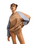 The Billabong Womens Cool Times Sweatshirt in Sweet Earth