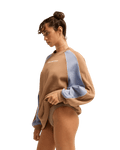 The Billabong Womens Cool Times Sweatshirt in Sweet Earth