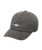 Hot Weather Canvas Cap in Off Black