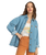 The Billabong Womens Endless Night Denim Jacket in Soft Indigo