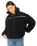 The Billabong Womens Sherpa Puffer Jacket in Black Sands