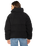 The Billabong Womens Sherpa Puffer Jacket in Black Sands