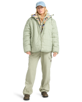 The Billabong Womens Adventure Division Happy Camper Jacket in Seagrass