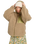 The Billabong Womens Oceanside Reversible Jacket in Green Tea