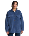 The Billabong Womens Coastal Waves Jacket in Washed Blue