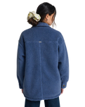 The Billabong Womens Coastal Waves Jacket in Washed Blue