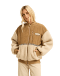 The Billabong Womens Since 73 Wave Jacket in Cement