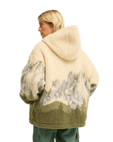 The Billabong Womens Fun Call Fleece Jacket in Black