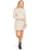 The Billabong Womens Everleigh Mock Dress in Cobblestone
