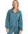The Billabong Womens Coffee Time 1/4 Zip Sweatshirt in Slate Bue