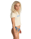 Baby T-Shirt in White Cap