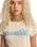 Baby T-Shirt in White Cap