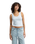 The Billabong Womens Rerun Vest Top in Mist Blue