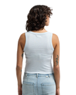 The Billabong Womens Rerun Vest Top in Mist Blue