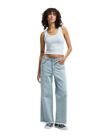 The Billabong Womens Rerun Vest Top in Mist Blue