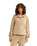 The Billabong Womens Coffee Time 1/4 Zip Sweatshirt in Cobblestone