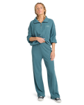 The Billabong Womens Keep It Straight Joggers in Slate Blue