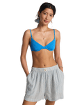 Boyfriend Walkshorts in Twilight Blue