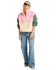 Time Off Fleece Jacket in Eucalyptus