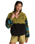Time Off Fleece Jacket in Cedar Green