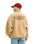 The Billabong Womens Stone Town 1/4 Zip Fleece Jacket in Oat