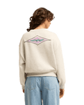 The Billabong Womens Heritage Sweatshirt in Grey Heather
