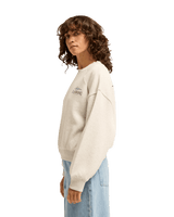 The Billabong Womens Heritage Sweatshirt in Grey Heather