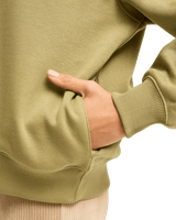 The Billabong Womens Always Looking Zip Hoodie in Army Green