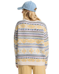 The Billabong Womens Camp Jumper in Whitecap