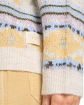The Billabong Womens Camp Jumper in Whitecap