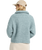 The Billabong Womens Lost Heaven Half Zip Fleece in Slate Blue
