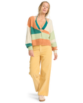 The Billabong Womens On You Cardigan in Evergreen