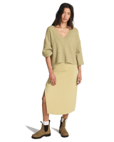 Cozy Jumper in Catcus Green