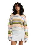 Make It Waves Jumper in Soft Peach