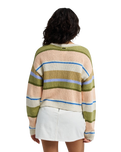 Make It Waves Jumper in Soft Peach
