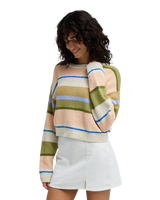 Make It Waves Jumper in Soft Peach