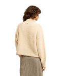 The Billabong Womens True Love Jumper in White Cap