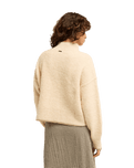 The Billabong Womens True Love Jumper in White Cap