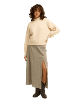The Billabong Womens True Love Jumper in White Cap