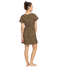 The Billabong Womens Day Trippin Dress in Black Sands