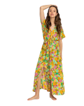 The Billabong Womens Love Club Dress in Palm Green