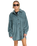 The Billabong Womens Winter Ocean Shirt Dress in Slate Blue