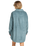 The Billabong Womens Winter Ocean Shirt Dress in Slate Blue