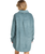 The Billabong Womens Winter Ocean Shirt Dress in Slate Blue