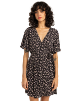 The Billabong Womens All For You Dress in Black Sands