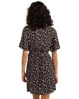 The Billabong Womens All For You Dress in Black Sands